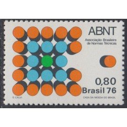 Brasil Brazil 1237 1976 Asociación Brasileña de normas técnicas MNH