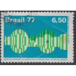 Brasil Brazil 1241 1977 Aeropuerto Internacional de Río Usado
