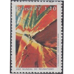 Brasil Brazil 1243 1977 Año Mundial del Reumatismo MNH