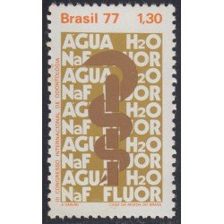 Brasil Brazil 1265 1977 III Congreso Internacional de Odontología MNH