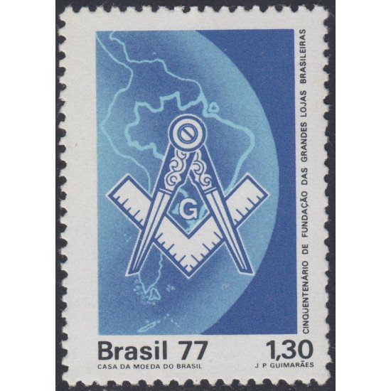 Brasil Brazil 1269 1977 Fundación de Grandes Ligas Brasileñas MNH
