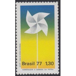 Brasil Brazil 1275 1977 Semana de la Patria MNH