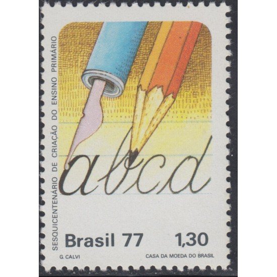 Brasil Brazil 1282 1977 150 Años de la Educación Primaria MNH Brasil Brazil 1282 1977 150 Años de la Educación Primaria MNH