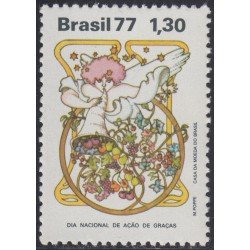 Brasil Brazil 1292 1977 Día Nacional de Acción de Gracias MNH Brasil Brazil 1292 1977 Día Nacional de Acción de Gracias MNH