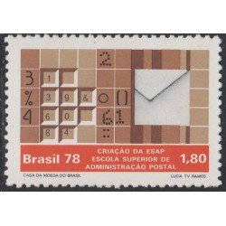 Brasil Brazil 1306 1978 Escuela superior de Administración Postal MNH Brasil Brazil 1306 1978 Escuela superior de Administración Postal MNH
