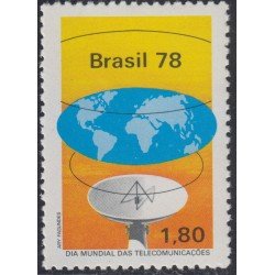 Brasil Brazil 1313 1978 Día mundial de las comunicaciones MNH Brasil Brazil 1313 1978 Día mundial de las comunicaciones MNH