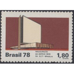 Brasil Brazil 1316 1978 Inauguración de la sede de ECT MNH Brasil Brazil 1316 1978 Inauguración de la sede de ECT MNH