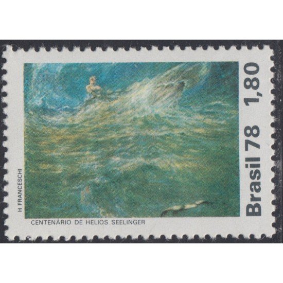 Brasil Brazil 1320 1978 Pintor Helios Seelinger MNH Brasil Brazil 1320 1978 Pintor Helios Seelinger MNH