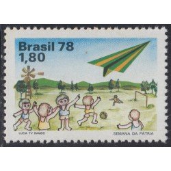 Brasil Brazil 1324 1978 Semana de La Patria MNH Brasil Brazil 1324 1978 Semana de La Patria MNH
