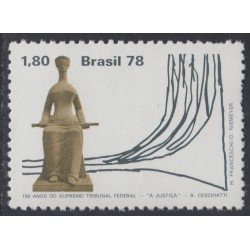 Brasil Brazil 1326 1978 150 Aniversario de la Corte Suprema Federal MNH Brasil Brazil 1326 1978 150 Aniversario de la Corte Suprema Federal MNH