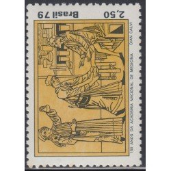 Brasil Brazil 1372 1978 Academia de Medicina MNH Brasil Brazil 1372 1978 Academia de Medicina MNH
