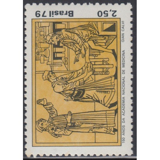 Brasil Brazil 1372 1978 Academia de Medicina MNH Brasil Brazil 1372 1978 Academia de Medicina MNH