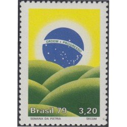 Brasil Brazil 1379 1979 10º Aniversario de la EMBRAER Avión MNH Brasil Brazil 1379 1979 10º Aniversario de la EMBRAER Avión MNH