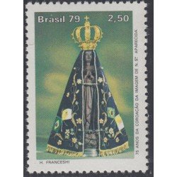 Brasil Brazil 1380 1979 Coronación de la estatua de Notre Dame Aparecida MNH Brasil Brazil 1380 1979 Coronación de la estatua de Notre Dame Aparecida MNH