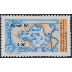 Brasil Brazil 1414 1980 21º Reunión Banca Interamericana de Desarrollo MNH Brasil Brazil 1414 1980 21º Reunión Banca Interamericana de Desarrollo MNH