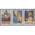 Brasil Brazil 1422/24 1980 Tesoros de Museos de Arte Brasileño MNH