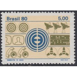 Brasil Brazil 1438 1980 Creación de Embratel empresa de telecomunicaciones MNH Brasil Brazil 1438 1980 Creación de Embratel empresa de telecomunicaciones MNH