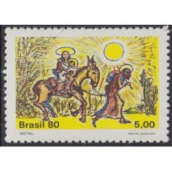 Brasil Brazil 1448 1980 Navidad Chritsmas MNH Brasil Brazil 1448 1980 Navidad Chritsmas MNH