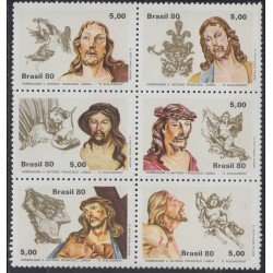 Brasil Brazil 1455/60 1980 Escultor Antonio Francisco Lisboa Brasil Brazil 1455/60 1980 Escultor Antonio Francisco Lisboa
