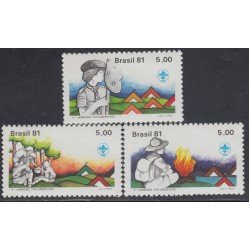 Brasil Brazil 1464/66 1980 4º Fiesta Panamericana cerca de Porto Alegre MNH Brasil Brazil 1464/66 1980 4º Fiesta Panamericana cerca de Porto Alegre MNH