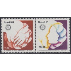 Brasil Brazil 1477/78 1981 Fauna Colibrís Pájaros Birds MNH Brasil Brazil 1477/78 1981 Fauna Colibrís Pájaros Birds MNH