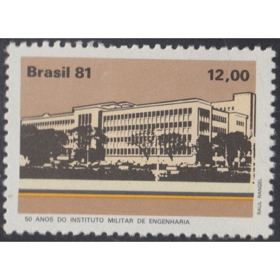 Brasil Brazil 1489 1981 50 Años del Instituto militar de Ingenieros MNH Brasil Brazil 1489 1981 50 Años del Instituto militar de Ingenieros MNH