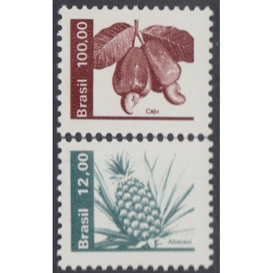 Brasil Brazil 1493/94 1981 Serie Antigua Recursos Económicos MNH Brasil Brazil 1493/94 1981 Serie Antigua Recursos Económicos MNH