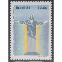 Brasil Brazil 1501 1981 50 Años de la Inauguración del Cristo Redentor MNH Brasil Brazil 1501 1981 50 Años de la Inauguración del Cristo Redentor MNH