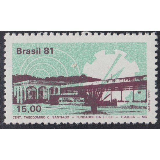 Brasil Brazil 1516 1981 Escuela federal de ingeniería de Itajuba MNH Brasil Brazil 1516 1981 Escuela federal de ingeniería de Itajuba MNH