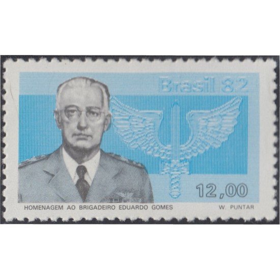 Brasil Brazil 1520 1982 Mariscal del aire Eduardo Gomes MNH Brasil Brazil 1520 1982 Mariscal del aire Eduardo Gomes MNH