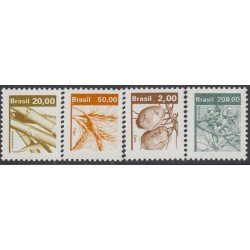 Brasil Brazil 1544/47 1982 Serie Antigua Recursos económicos MNH