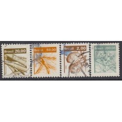 Brasil Brazil 1544/47 1982 Serie Antigua Recursos económicos Usado
