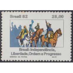 Brasil Brazil 1559 1982 Semana de la Patria MNH