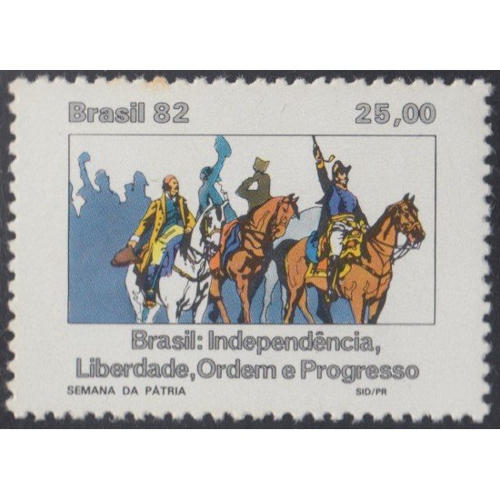 Brasil Brazil 1559 1982 Semana de la Patria MNH Brasil Brazil 1559 1982 Semana de la Patria MNH