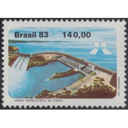 Brasil Brazil 1590 1983 Hidroeléctrica de Itaipu MNH Brasil Brazil 1590 1983 Hidroeléctrica de Itaipu MNH