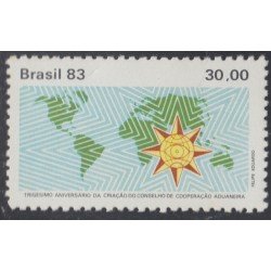 Brasil Brazil 1598 1983 Consejo de Cooperación Aduanera MNH Brasil Brazil 1598 1983 Consejo de Cooperación Aduanera MNH