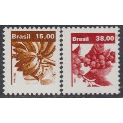 Brasil Brazil 1607/08 1983 Serie Antigua Recursos económicos MNH Brasil Brazil 1607/08 1983 Serie Antigua Recursos económicos MNH