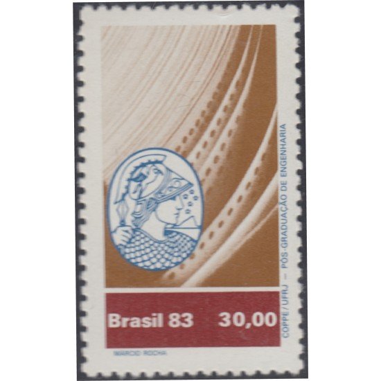 Brasil Brazil 1614 1983 Coordinación de Doctorados para ingenieros MNH