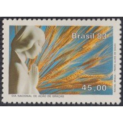 Brasil Brazil 1638 1983 Día Nacional de Acción de Gracias MNH Brasil Brazil 1638 1983 Día Nacional de Acción de Gracias MNH