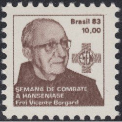 Brasil Brazil 1641 1983 Preservación contra el mal de Hansen MNH Brasil Brazil 1641 1983 Preservación contra el mal de Hansen MNH