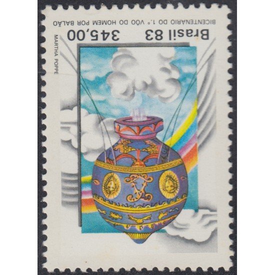 Brasil Brazil 1642 1983 Primeras ascensiones del hombre en la atmósfera MNH Brasil Brazil 1642 1983 Primeras ascensiones del hombre en la atmósfera MNH