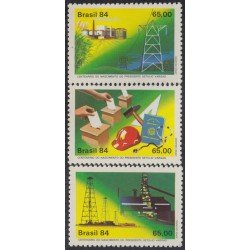 Brasil Brazil 1656/58 1984 Presidente Getulio Vargas MNH Brasil Brazil 1656/58 1984 Presidente Getulio Vargas MNH