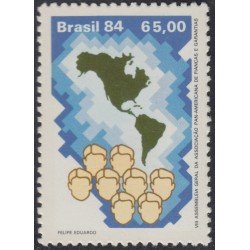 Brasil Brazil 1659 1984 Asociación Panamericana de bonos y garantías MNH Brasil Brazil 1659 1984 Asociación Panamericana de bonos y garantías MNH
