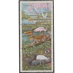 Brasil Brazil 1666/68 1984 Remansos de Mato-Grosso Fauna y Flora MNH Brasil Brazil 1666/68 1984 Remansos de Mato-Grosso Fauna y Flora MNH