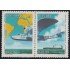 Brasil Brazil 1670/71 1984 50 Años de la línea transoceánica Alemana-Brasil MNH