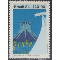 Brasil Brazil 1704 1984 Día Nacional de Acción de Gracias MNH Brasil Brazil 1704 1984 Día Nacional de Acción de Gracias MNH