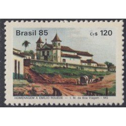 Brasil Brazil 1713 1985 Homenaje a Emilo Rouede Virgen del Bien MNH Brasil Brazil 1713 1985 Homenaje a Emilo Rouede Virgen del Bien MNH