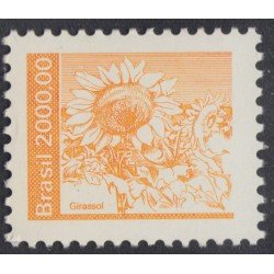 Brasil Brazil 1722 1985 Flor Flower Girasol MNH Brasil Brazil 1722 1985 Flor Flower Girasol MNH