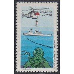 Brasil Brazil 1740 1985 Convención Internacional de salvamento marítimo MNH Brasil Brazil 1740 1985 Convención Internacional de salvamento marítimo MNH