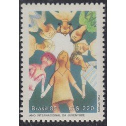 Brasil Brazil 1741 1985 Año Internacional de la Juventud MNH Brasil Brazil 1741 1985 Año Internacional de la Juventud MNH
